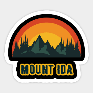 Mount Ida Sticker